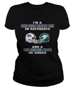 Im a Penn State Nittany Lion on Saturdays and a Philadelphia Eagle on Sundays  Classic Ladies