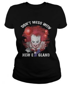 It Pennywise Dont Mess With New England Shirt Classic Ladies