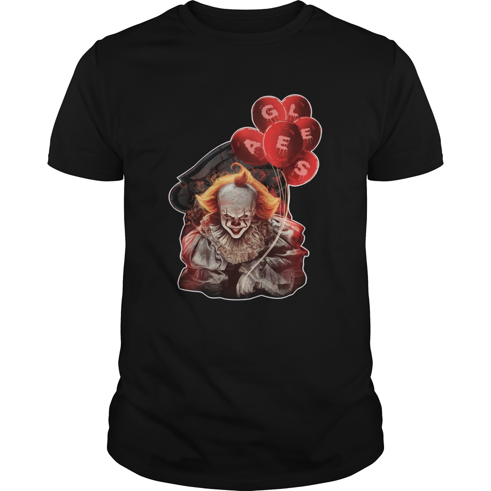 It Pennywise holding balloon Eagles Philadelphia shirt