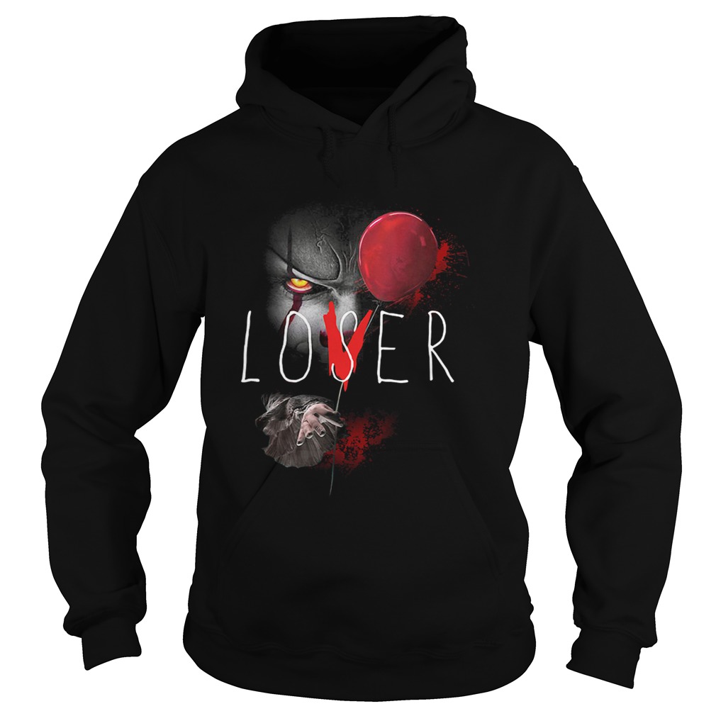 It pennywise lover loser Hoodie