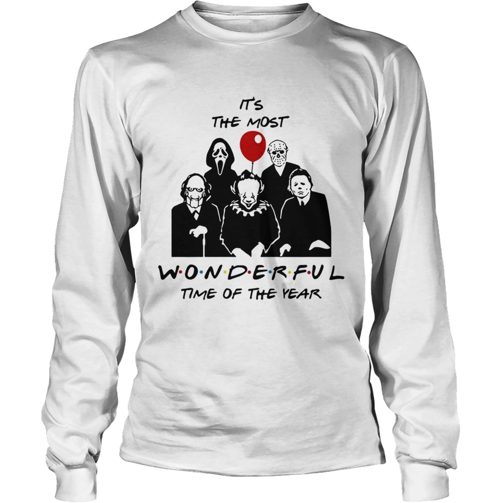 Its the most wonderful time of the year Horror character movie LongSleeve