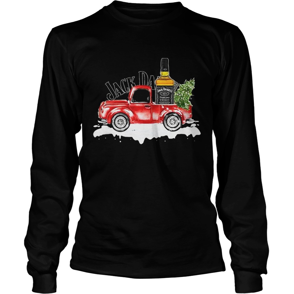 Jack Daniels Whiskey christmas truck LongSleeve