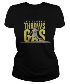 Jack Flaherty Flaherty Throws Gas Shirt Classic Ladies