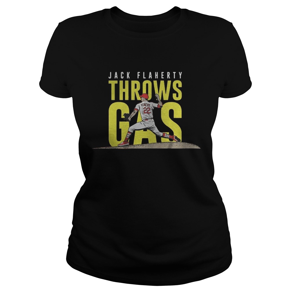 Jack Flaherty Flaherty Throws Gas Shirt Classic Ladies