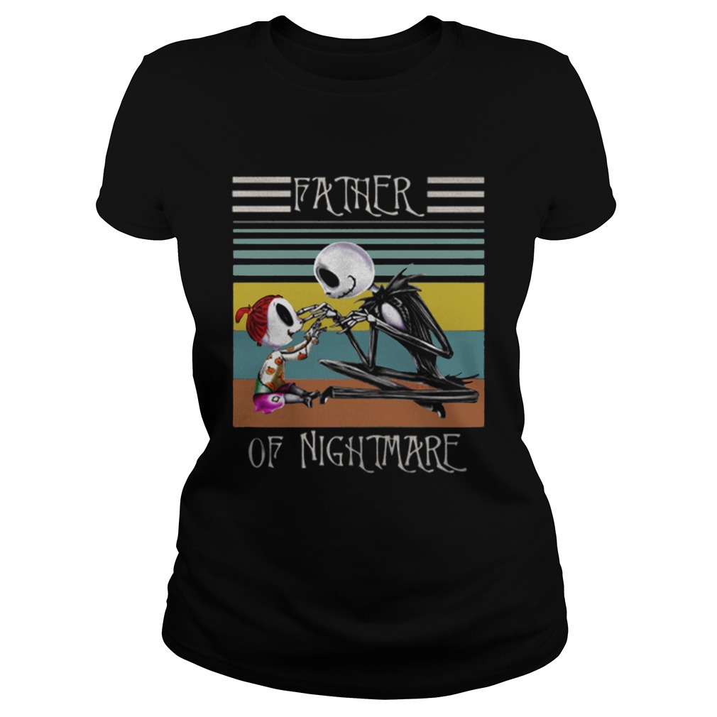 Jack Skellington Father of nightmare vintage Classic Ladies