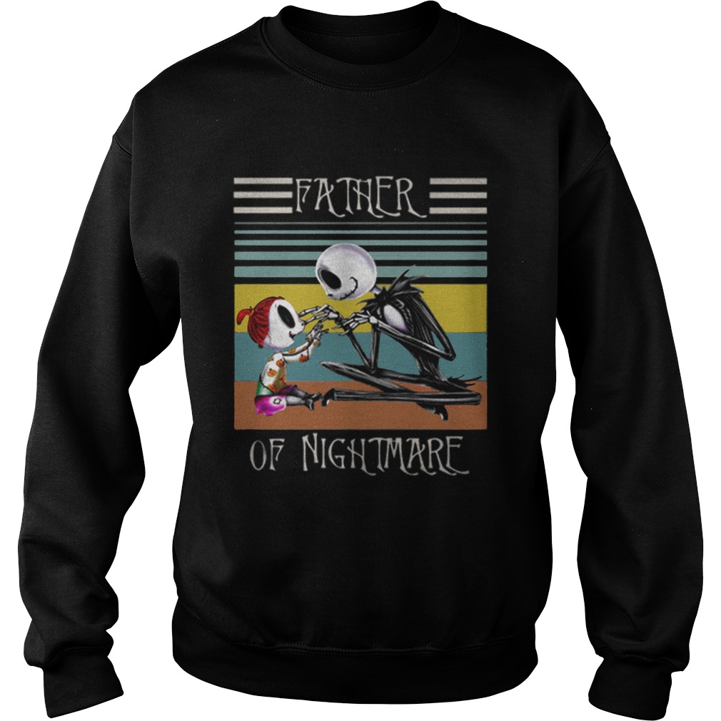 Jack Skellington Father of nightmare vintage Sweatshirt