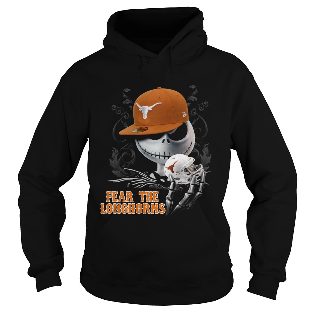 Jack Skellington Fear The Longhorns Shirt Hoodie