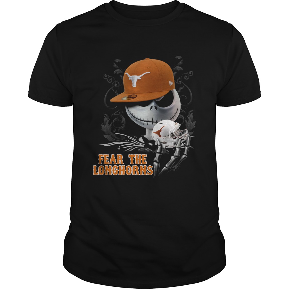 Jack Skellington Fear The Longhorns Shirt