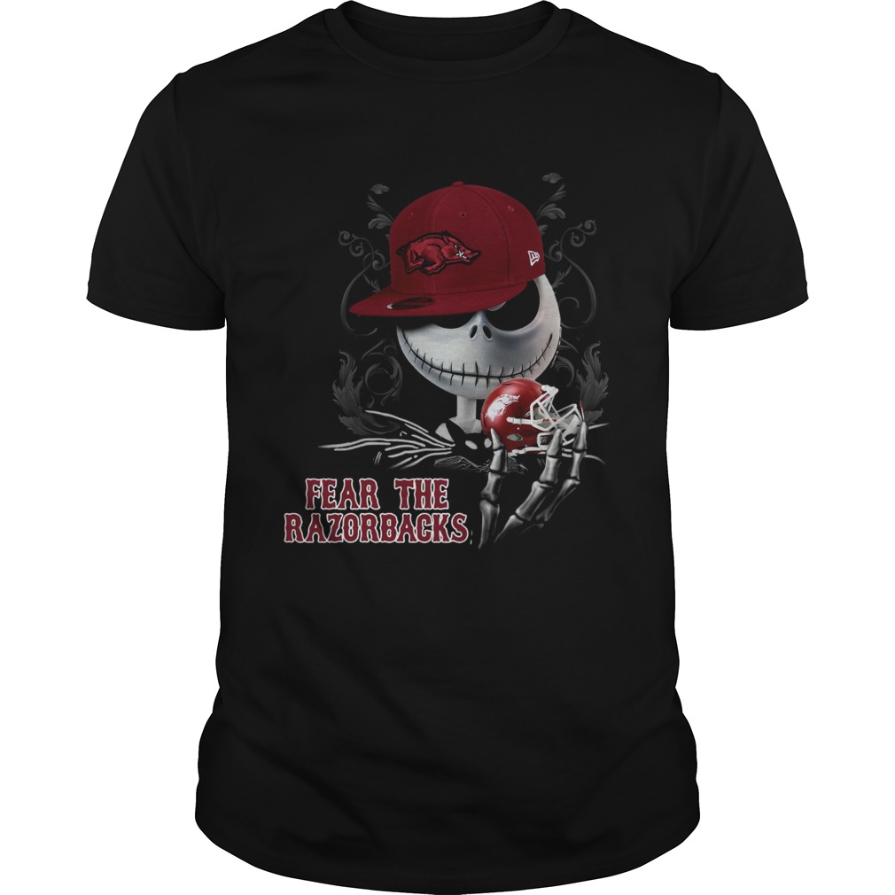 Jack Skellington Fear The Razorbacks Shirt