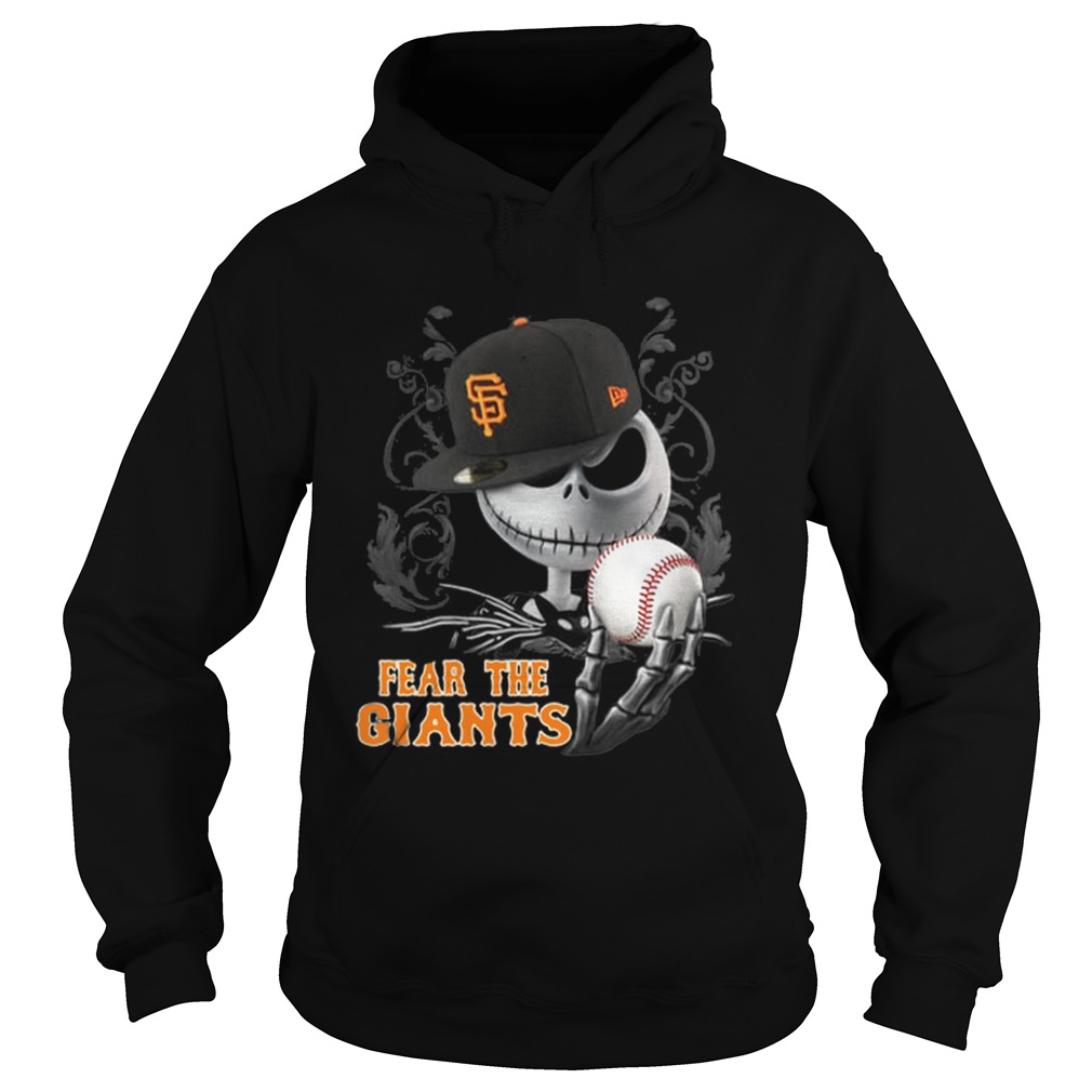 Jack Skellington Fear The San Francisco Giants Hoodie