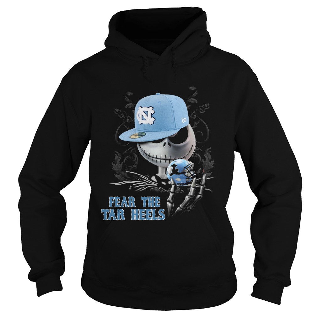 Jack Skellington Fear The Tar Heels Shirt Hoodie