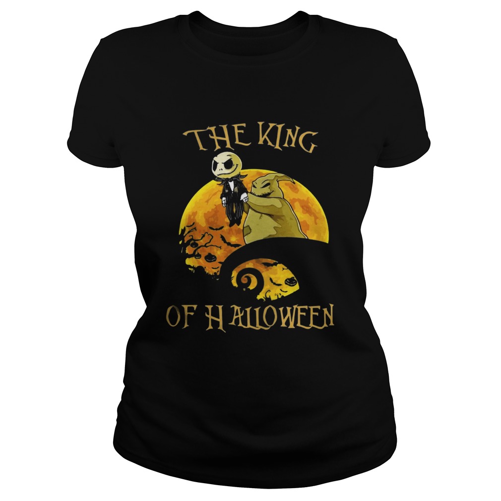 Jack Skellington The King Of Halloween Shirt Classic Ladies