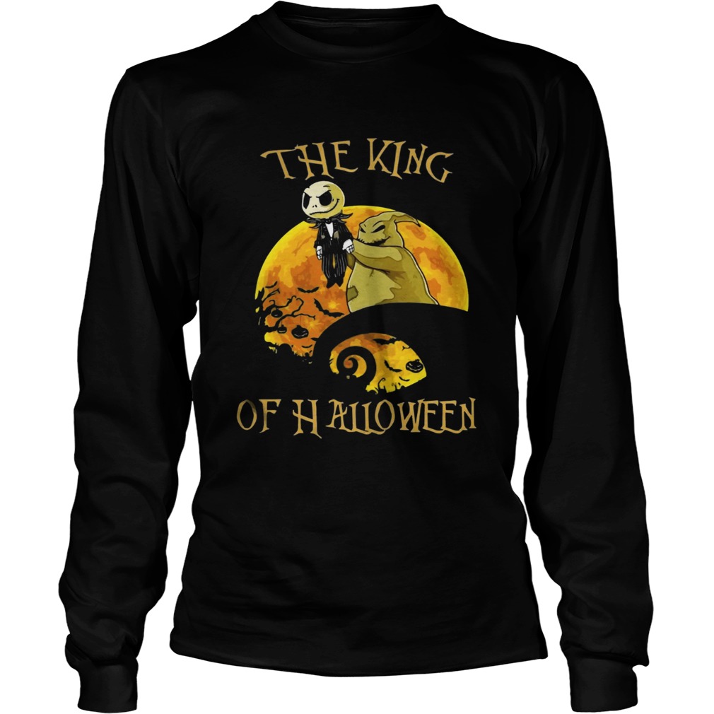 Jack Skellington The King Of Halloween Shirt LongSleeve