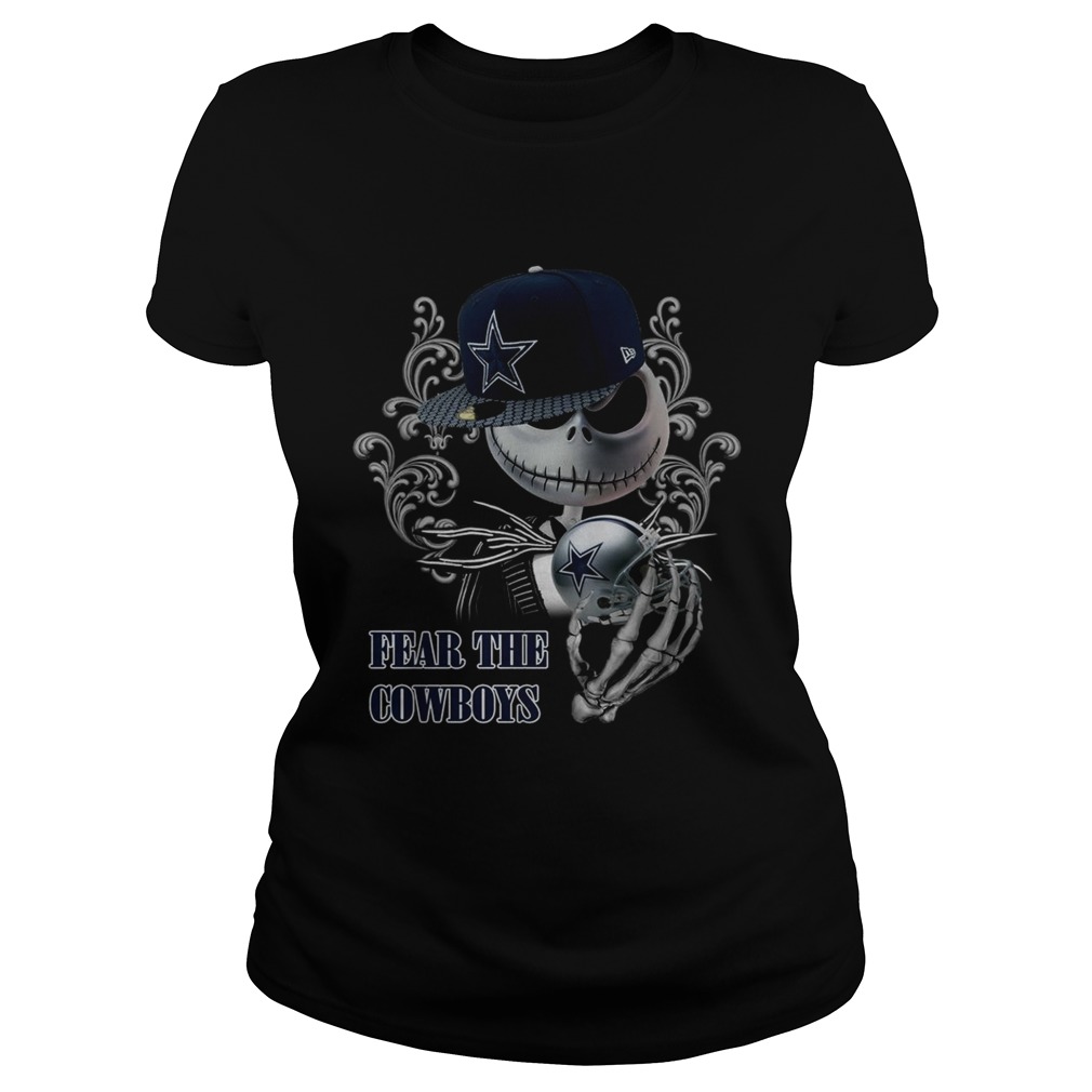 Jack Skellington fear the Dallas Cowboys Classic Ladies