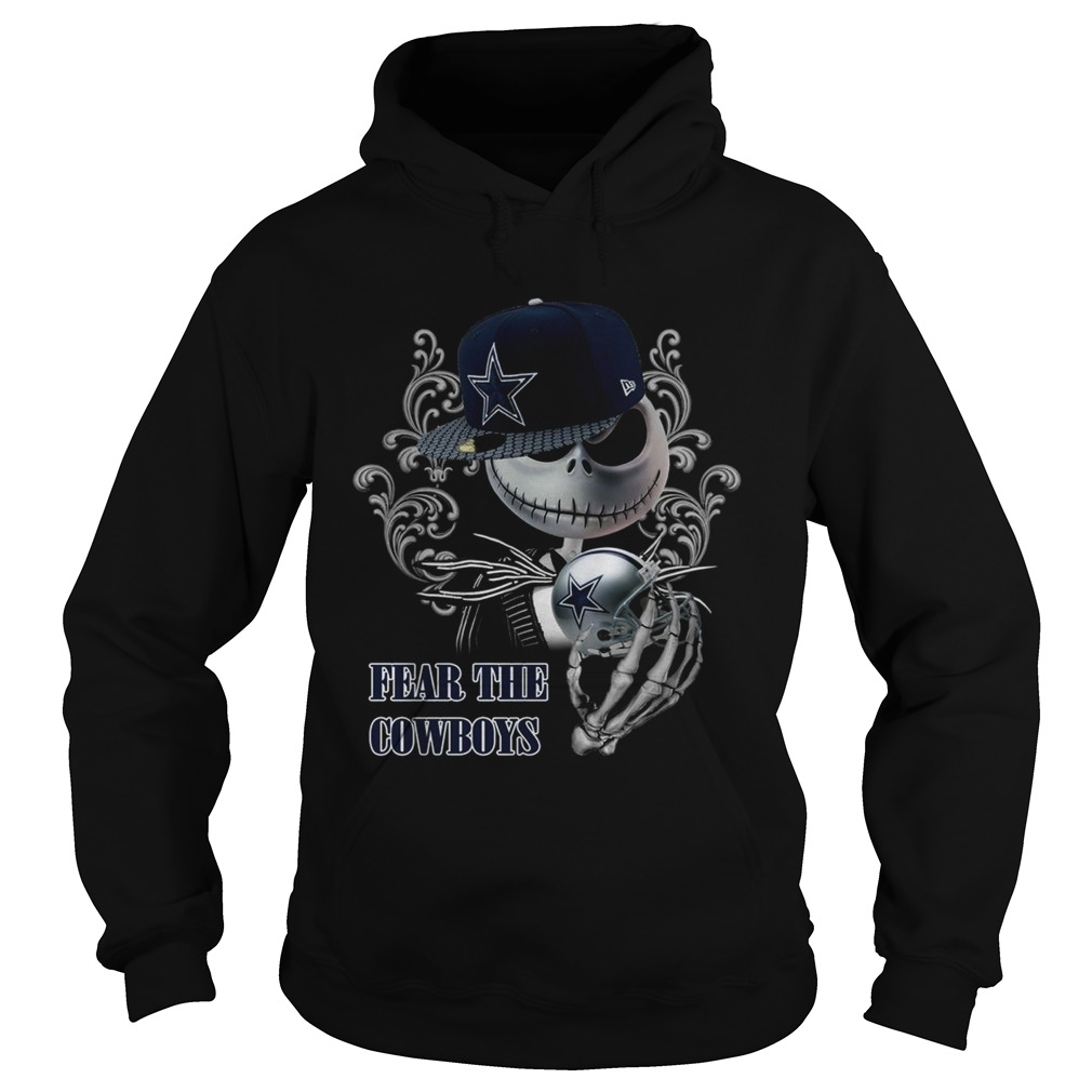 Jack Skellington fear the Dallas Cowboys Hoodie