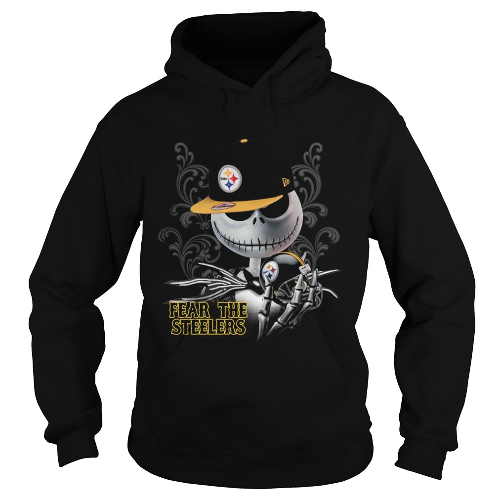 Jack Skellington fear the Steelers Hoodie