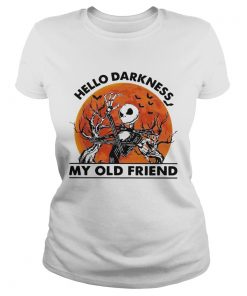 Jack Skellington hello darkness my old friend sunset  Classic Ladies