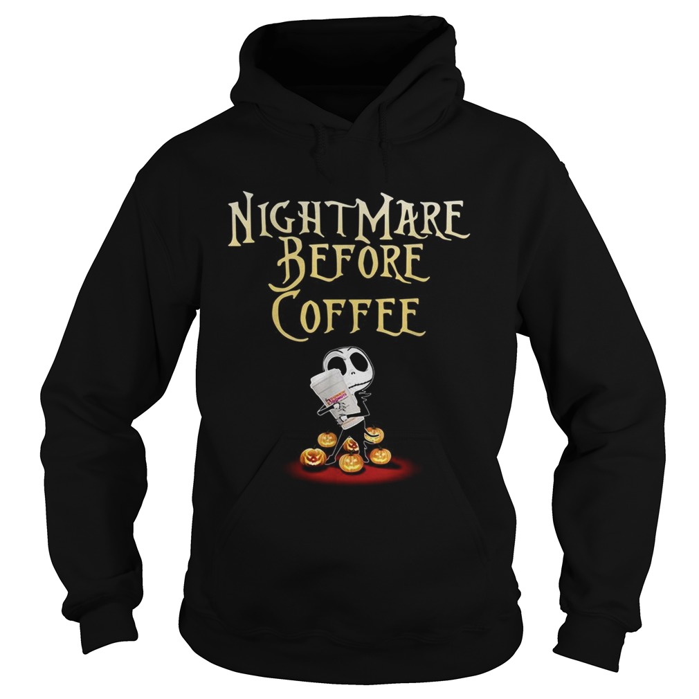 Jack Skellington nightmare before coffee Halloween Hoodie