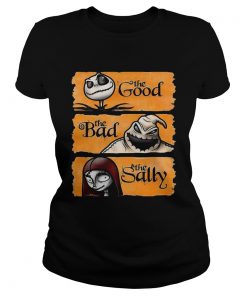 Jack Skellington the good oogie boogie the bad the sally  Classic Ladies