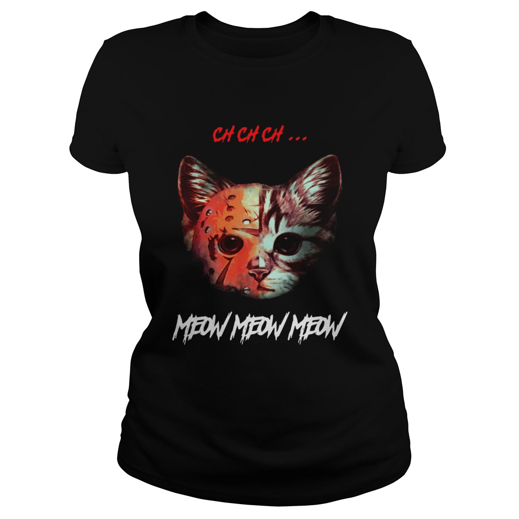 Jason Voorhees Cat meow Classic Ladies