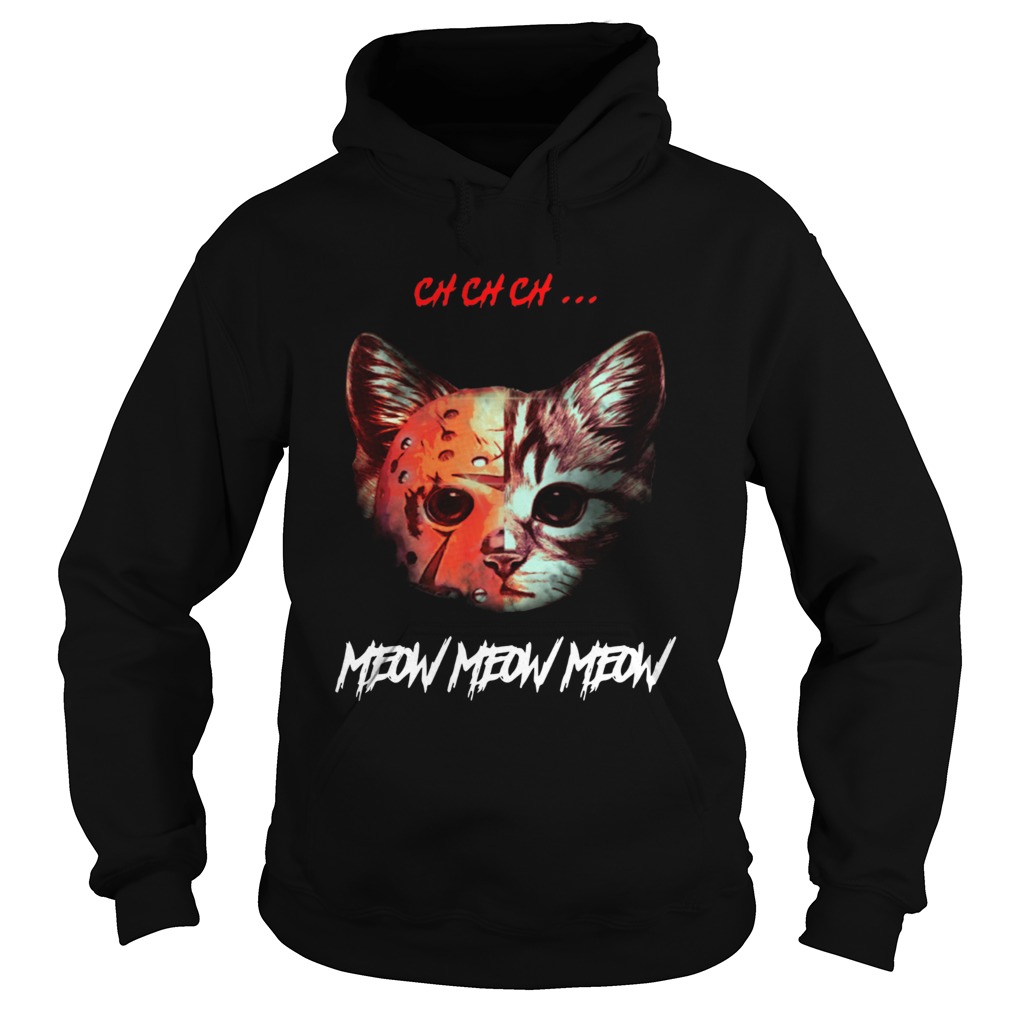 Jason Voorhees Cat meow Hoodie