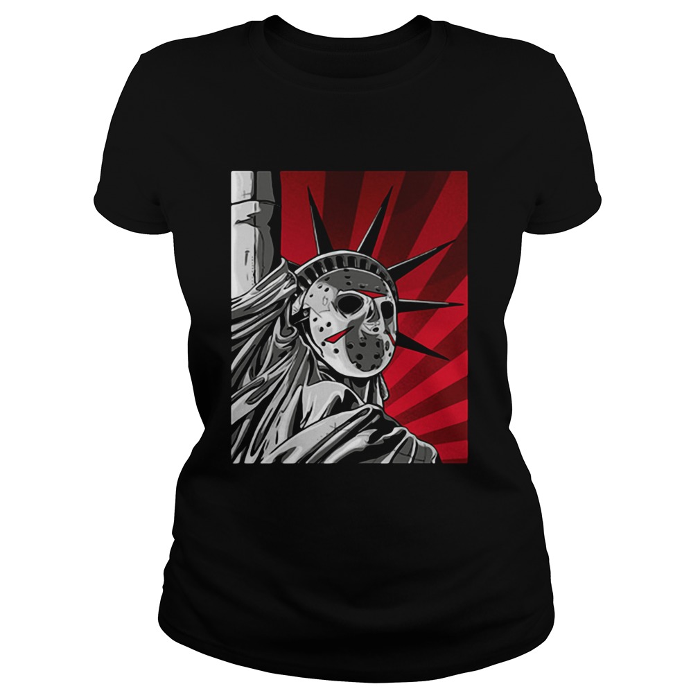 Jason Voorhees statue of liberty Classic Ladies