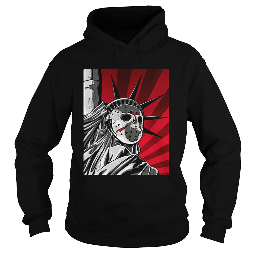 Jason Voorhees statue of liberty Hoodie