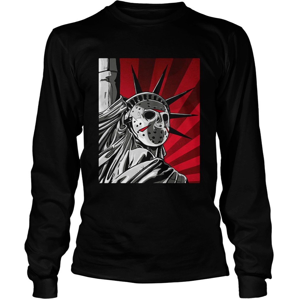 Jason Voorhees statue of liberty LongSleeve