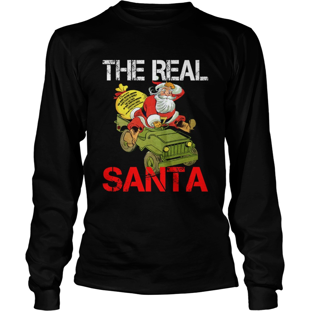 Jeep the real Santa LongSleeve