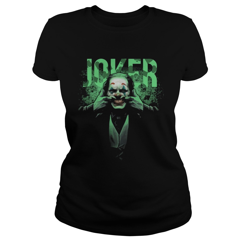 Joker Funny Halloween Shirt Classic Ladies