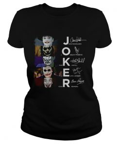 Joker Jack Nicholson Joaquin Phoenix Mark Hamill Heath Ledger  Classic Ladies