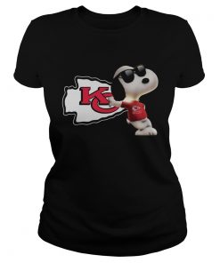 Kansas City Chiefs NFL Snoopy  Classic Ladies