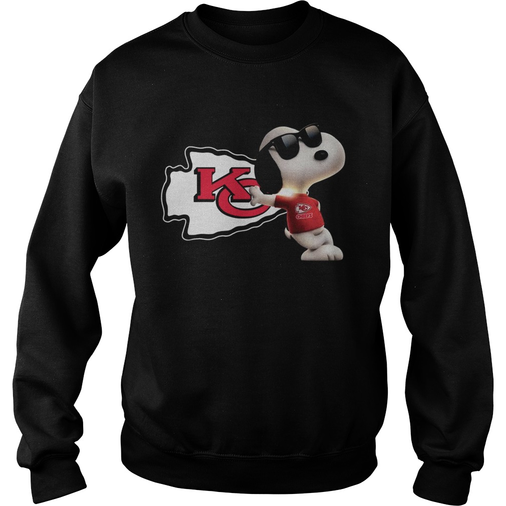 Kansas City Chiefs NFL Snoopy Sweatshirt