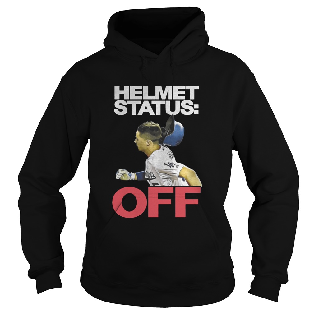 LA Dodgers Helmet Status Off Shirt Hoodie