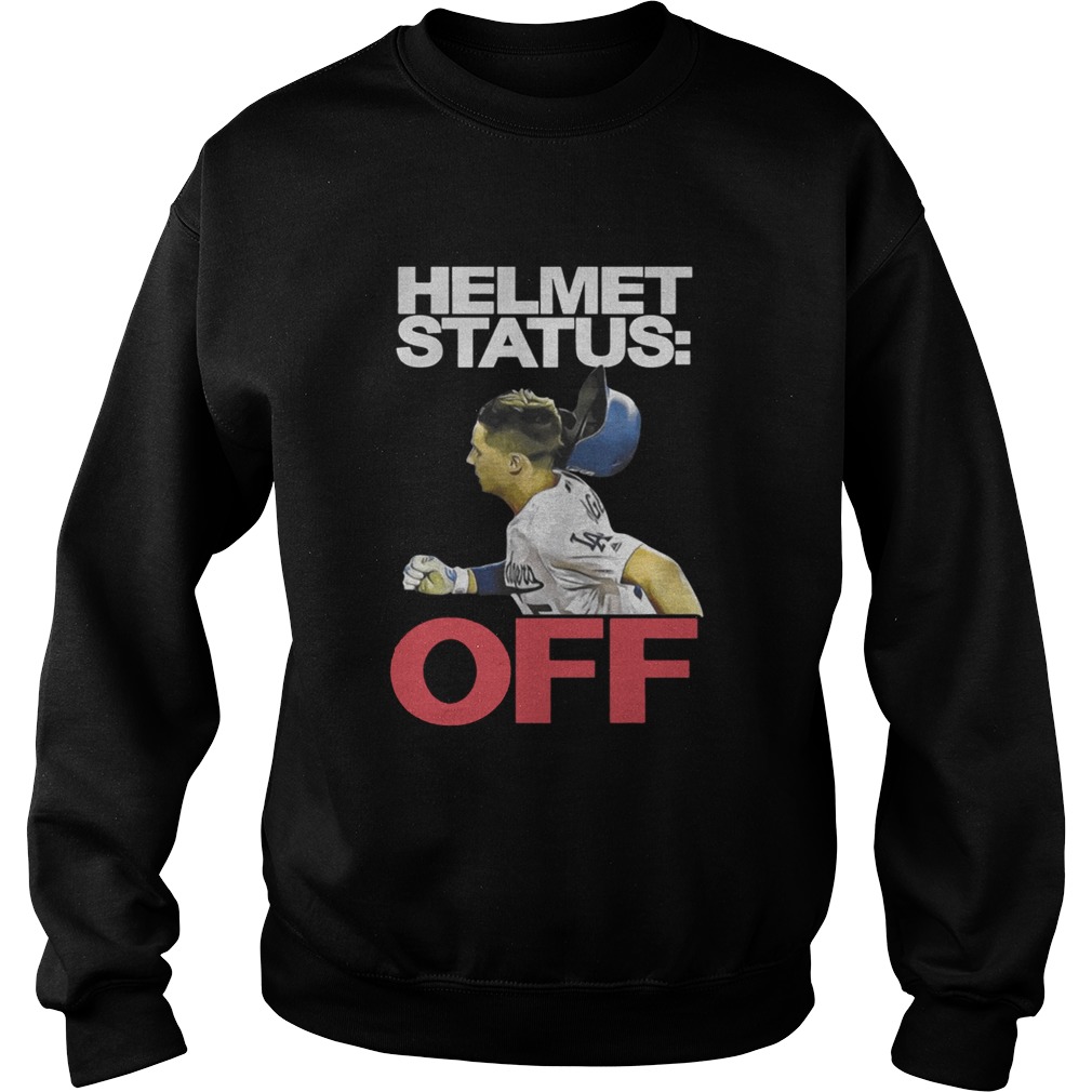 LA Dodgers Helmet Status Off Shirt Sweatshirt