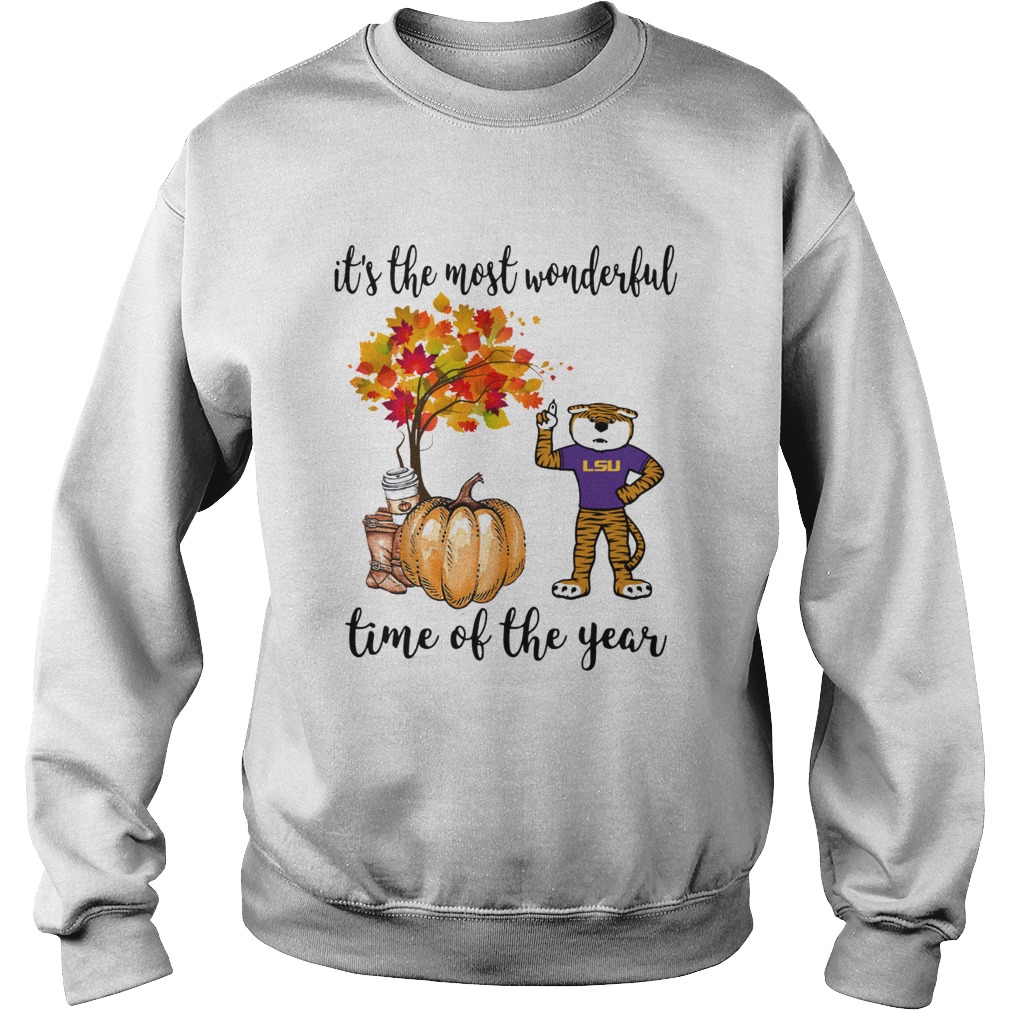 LSU its the most wonderful time of the year Sweatshirt