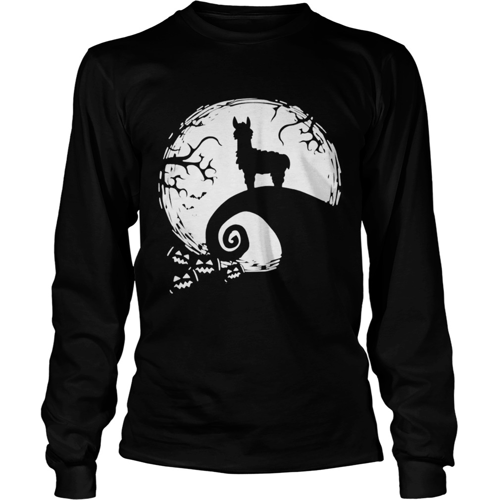 Llamas and Moon Halloween Costume LongSleeve