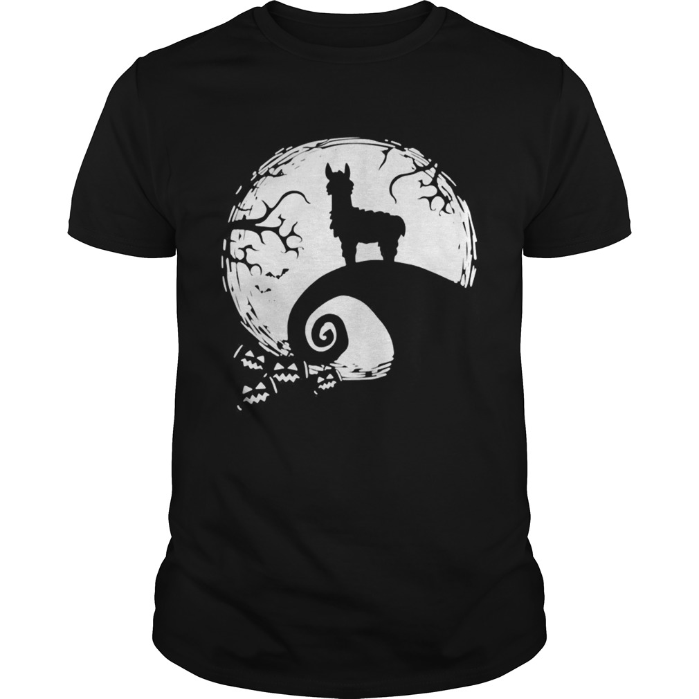 Llamas and Moon Halloween Costume shirt