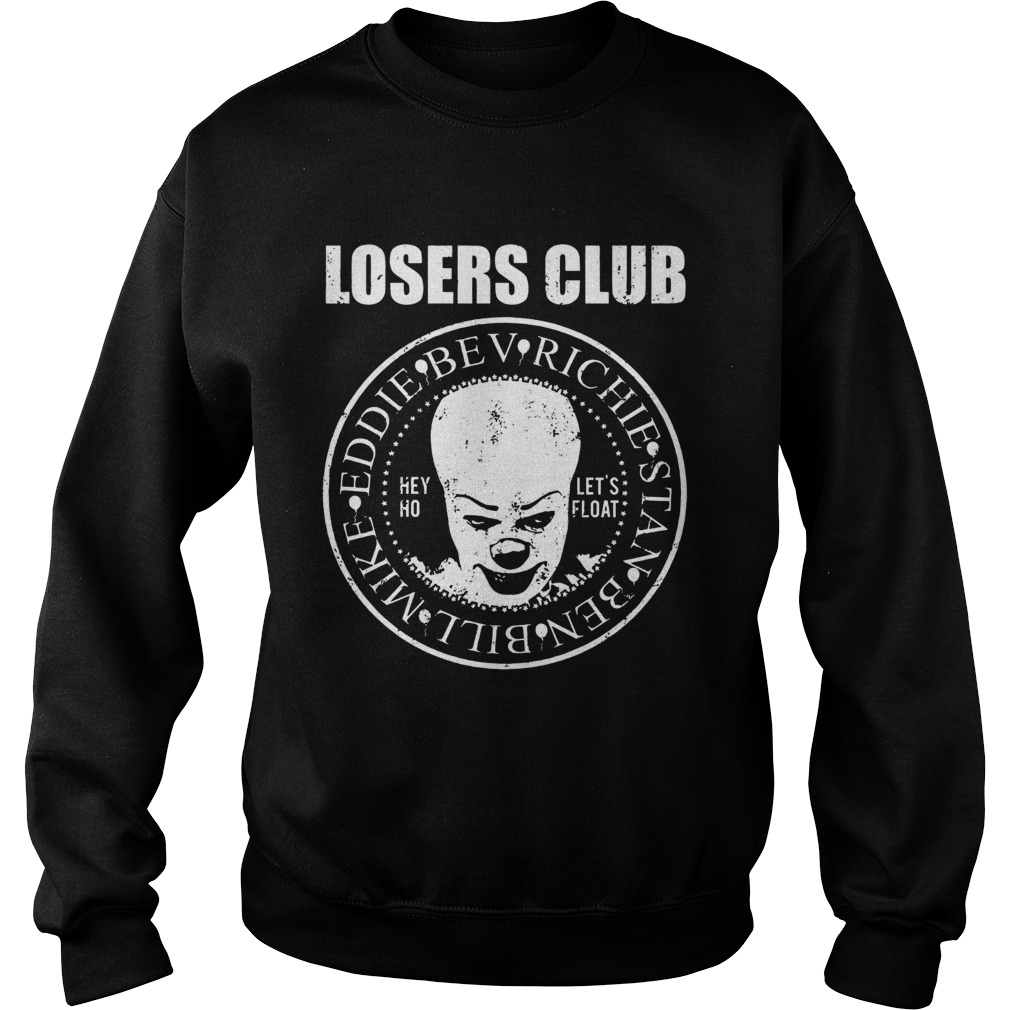 Losers club Mike Eddie Be V Richie Stan Ben Sweatshirt