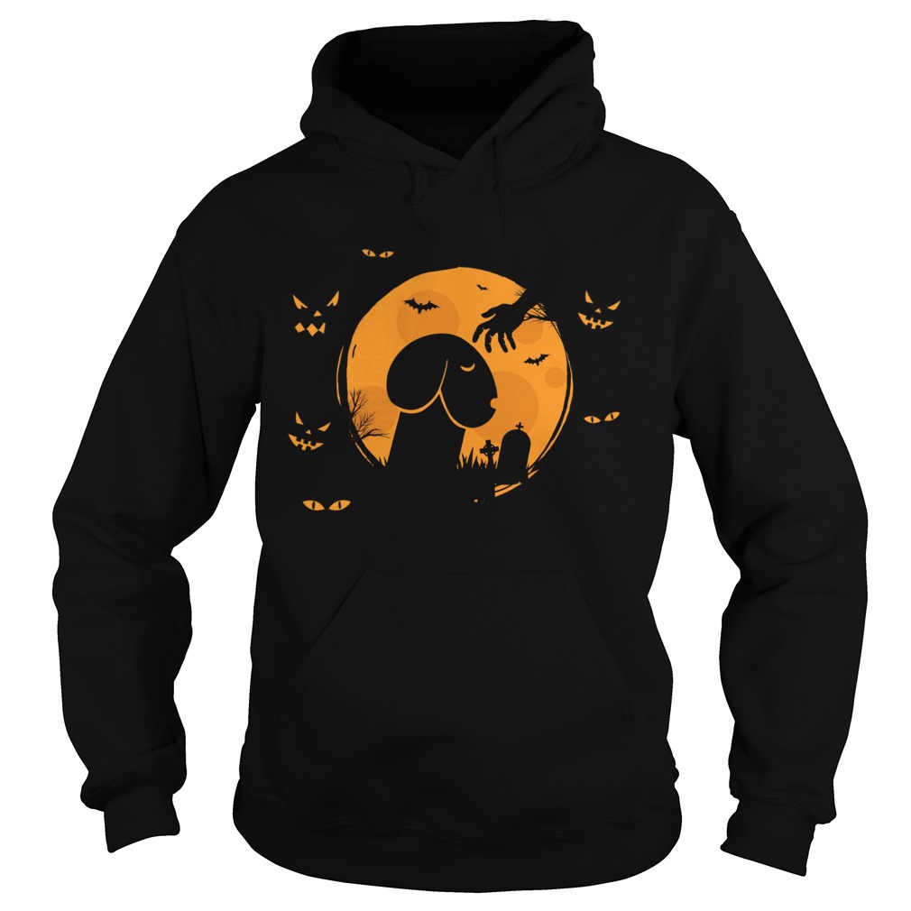 Love dog dick head Halloween Hoodie