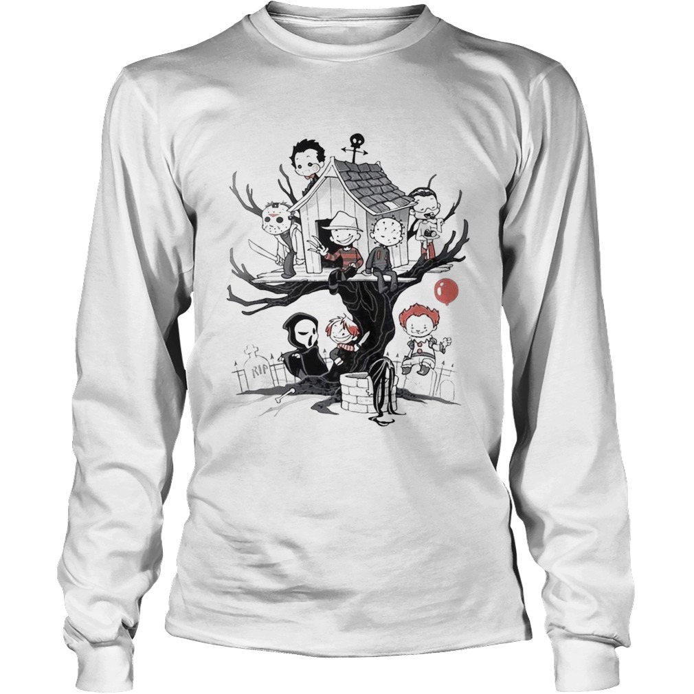 Maniac Park Horror movie Theme Park tree Halloween LongSleeve