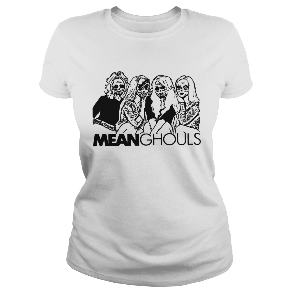 Mean Ghouls Horror movie characters Halloween Classic Ladies