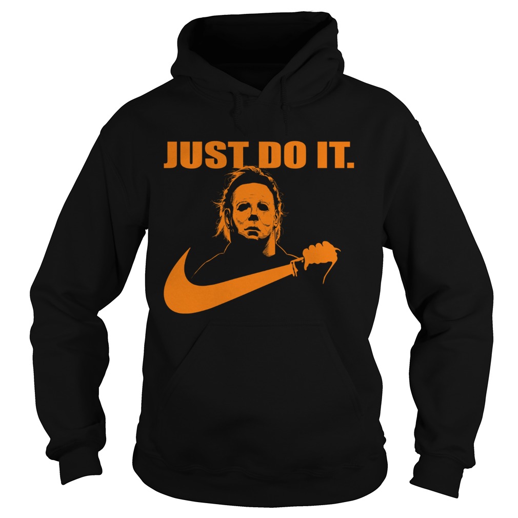 Michael Myers Just do it Nike Halloween Hoodie