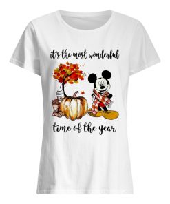 Mickey Mouse It’s the most wonderful time of the year  Classic Women's T-shirt