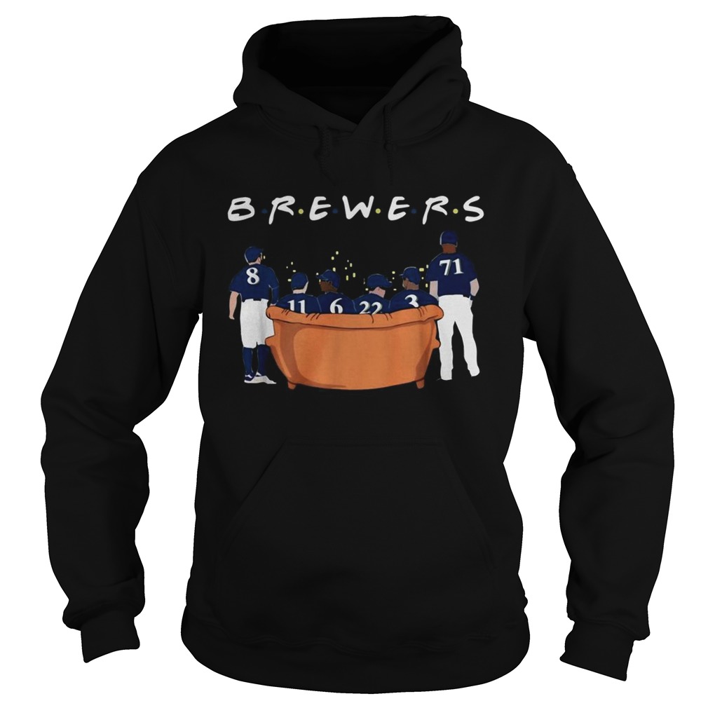 Milwaukee Brewers Friends TV Show Hoodie