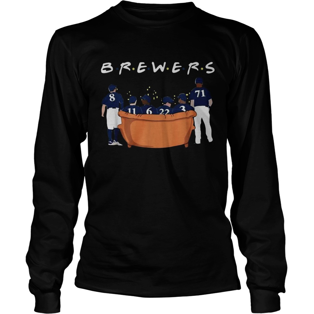 Milwaukee Brewers Friends TV Show LongSleeve