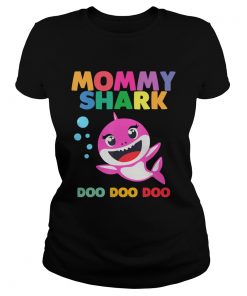 Mommy Shark Doo Doo Shirt Classic Ladies