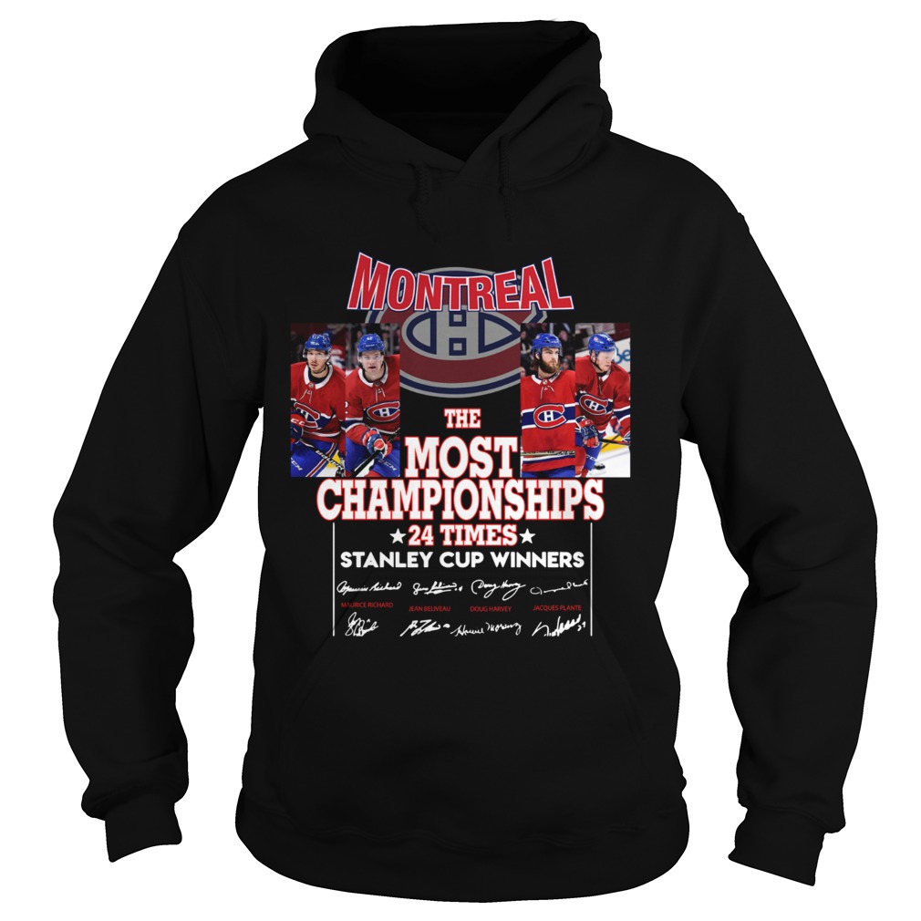 Montreal The Most Championships Hoodie