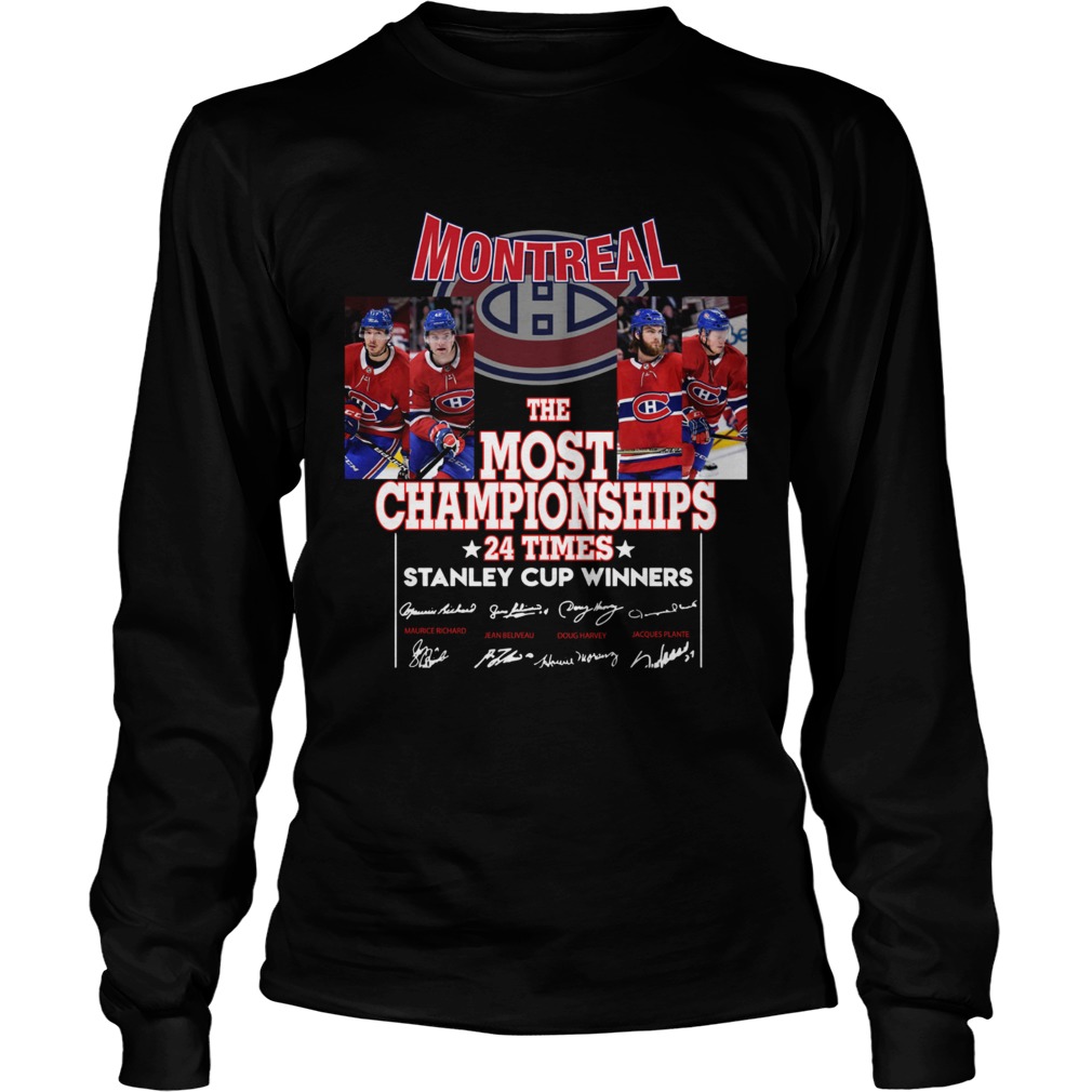 Montreal The Most Championships LongSleeve