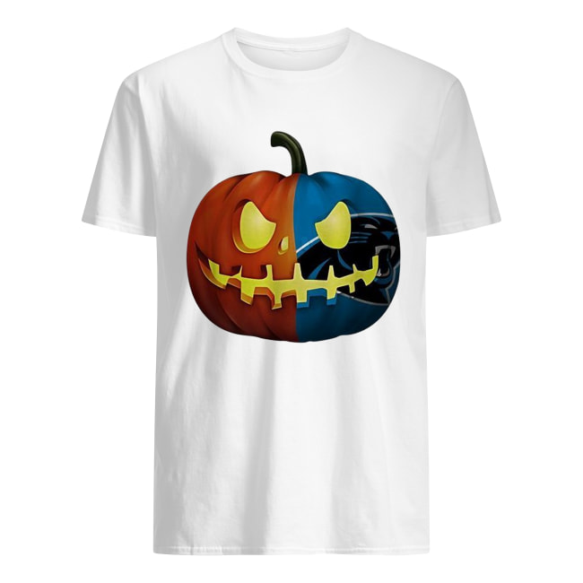 NFL Carolina Panthers pumpkin Halloween shirt